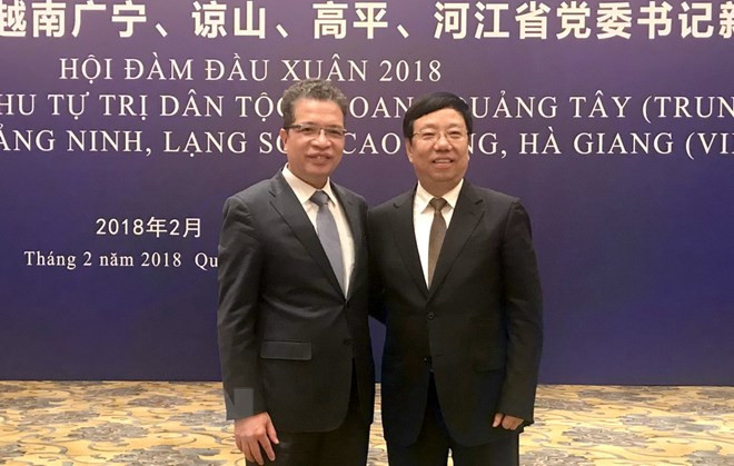 Provincias fronterizas vietnamitas y chinas fortalecen cooperación ảnh 1 Provincias fronterizas vietnamitas y chinas fortalecen cooperación ảnh 1