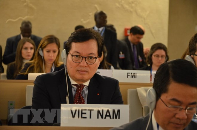 Vietnam celebra coloquio sobre TIC al margen de la reunión de Consejo de Derechos Humanos ảnh 1 Vietnam celebra coloquio sobre TIC al margen de la reunión de Consejo de Derechos Humanos ảnh 1