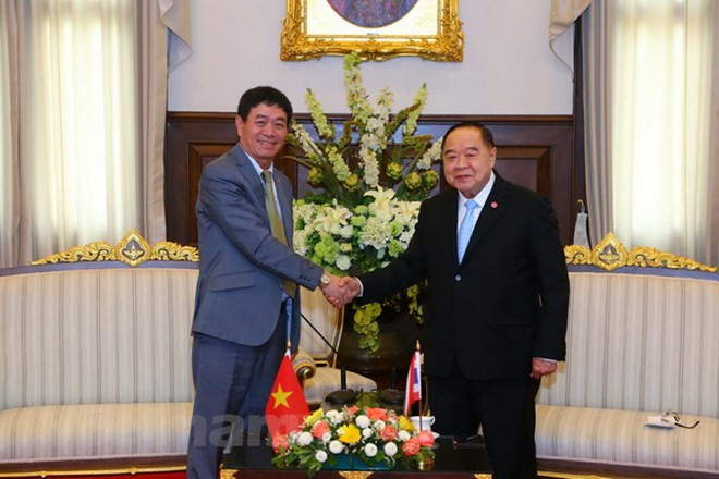 Tailandia reafirma determinación de impulsar lazos con Vietnam en defensa ảnh 1 Tailandia reafirma determinación de impulsar lazos con Vietnam en defensa ảnh 1