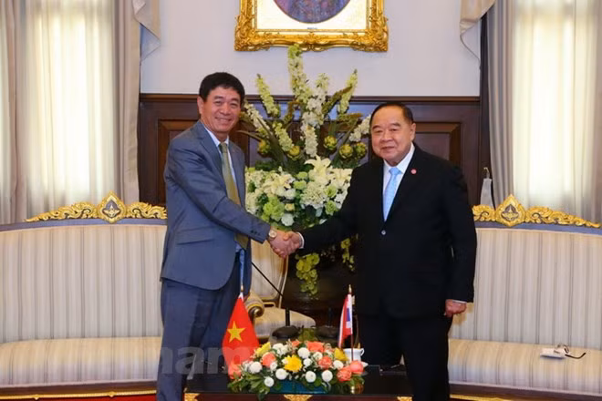 Tailandia reafirma determinación de impulsar lazos con Vietnam en defensa ảnh 1