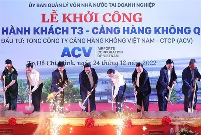 Comienza construcción de la terminal T3 del aeropuerto de Tan Son Nhat ảnh 1 Comienza construcción de la terminal T3 del aeropuerto de Tan Son Nhat ảnh 1
