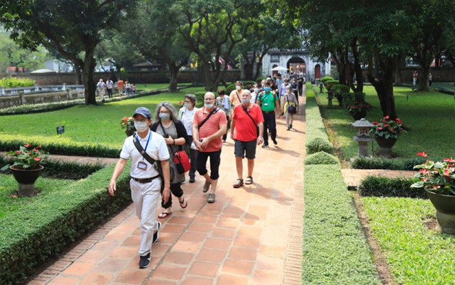 Hanoi recibe 18,7 millones de turistas en 2022 ảnh 1 Hanoi recibe 18,7 millones de turistas en 2022 ảnh 1