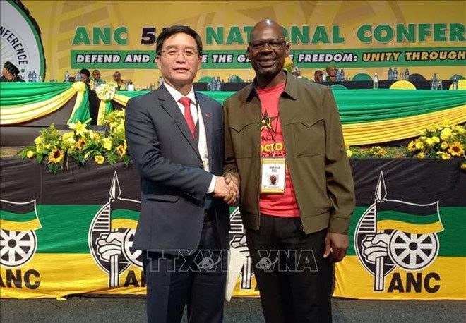 Participa Vietnam en reunión de Congreso Nacional Africano ảnh 1 Participa Vietnam en reunión de Congreso Nacional Africano ảnh 1