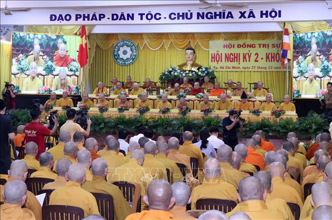 Sangha Budista de Vietnam persiste en construcción del gran bloque de unidad nacional ảnh 1 Sangha Budista de Vietnam persiste en construcción del gran bloque de unidad nacional ảnh 1