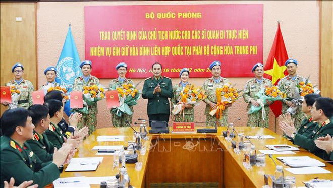 Vietnam desea desplegar operaciones de mantenimiento de paz en República Centroafricana ảnh 1 Vietnam desea desplegar operaciones de mantenimiento de paz en República Centroafricana ảnh 1