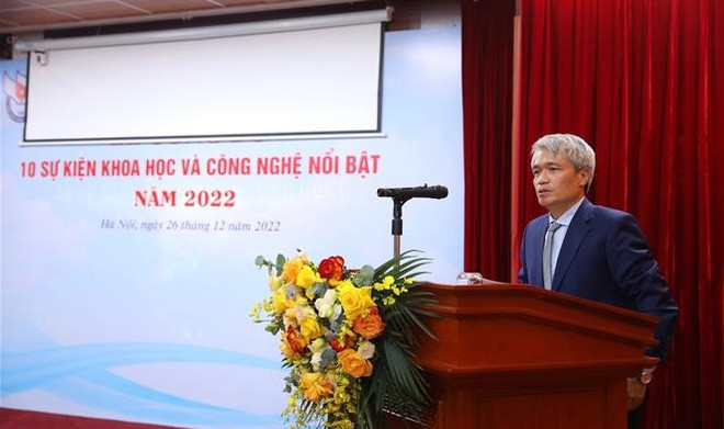 Diez eventos científicos y tecnológicos más sobresalientes de Vietnam en 2022 ảnh 2 Diez eventos científicos y tecnológicos más sobresalientes de Vietnam en 2022 ảnh 2