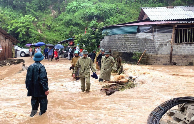 Cinco muertos por inundaciones en la provincia norteña vietnamita ảnh 1 Cinco muertos por inundaciones en la provincia norteña vietnamita ảnh 1