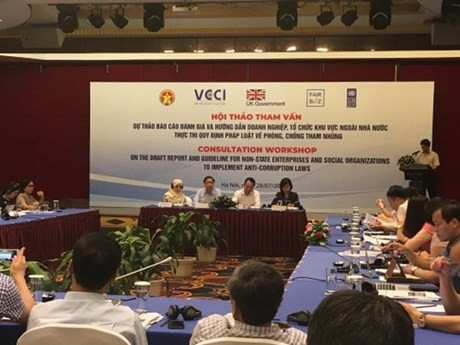 Efectúan seminario sobre prevención y lucha contra corrupción en sector no estatal ảnh 1 Efectúan seminario sobre prevención y lucha contra corrupción en sector no estatal ảnh 1