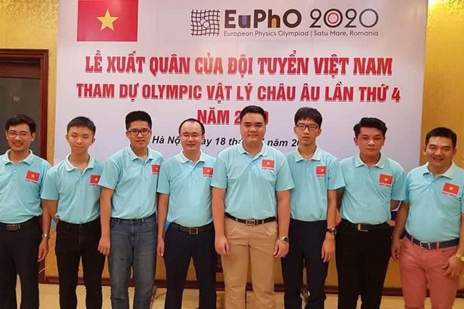 Gana Vietnam medalla oro en Olimpiada Europea de Física 2020 ảnh 1 Gana Vietnam medalla oro en Olimpiada Europea de Física 2020 ảnh 1