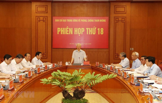 Orienta máximo dirigente vietnamita fortalecer la lucha contra corrupción ảnh 1 Orienta máximo dirigente vietnamita fortalecer la lucha contra corrupción ảnh 1