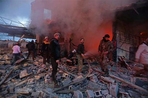 Exhorta Vietnam a la cooperación en resolver desafíos en Siria ảnh 1