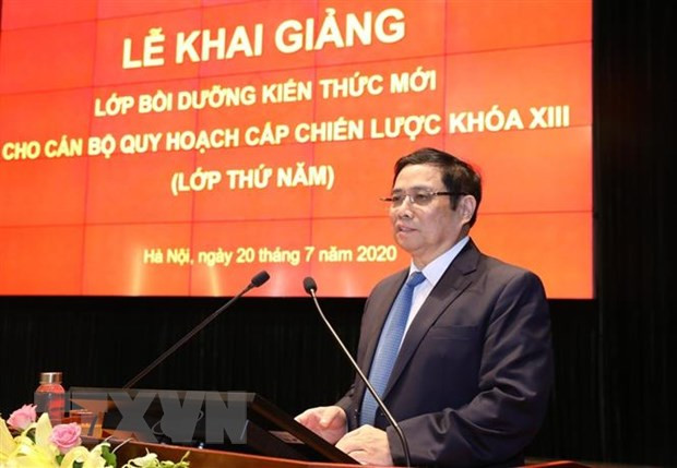 Inauguran curso de formación de funcionarios en planificación estratégica ảnh 1 Inauguran curso de formación de funcionarios en planificación estratégica ảnh 1