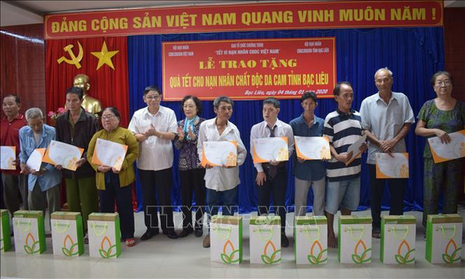 Apoyan a las víctimas del Agente Naranja en provincia vietnamita de Bac Lieu ảnh 1 Apoyan a las víctimas del Agente Naranja en provincia vietnamita de Bac Lieu ảnh 1