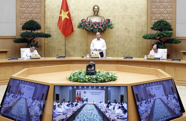 Premier vietnamita trabaja con autoridades de la provincia de Phu Tho ảnh 1