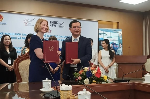 Vietnam y Nueva Zelanda renuevan Plan de cooperación estratégica en educación ảnh 1 Vietnam y Nueva Zelanda renuevan Plan de cooperación estratégica en educación ảnh 1