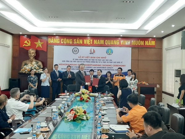 Vietnam y Estados Unidos buscan fortalecer capacidad de aplicación de leyes pesqueras ảnh 1 Vietnam y Estados Unidos buscan fortalecer capacidad de aplicación de leyes pesqueras ảnh 1