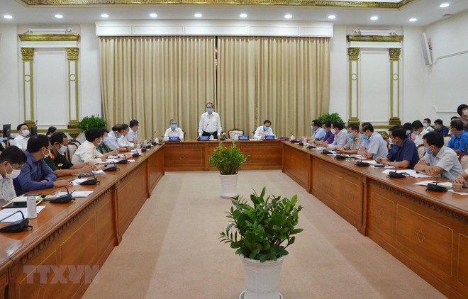 Ciudad Ho Chi Minh intensifica medidas preventivas contra el COVID-19 ảnh 1