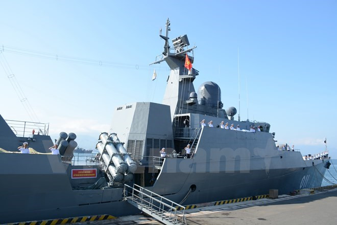 Vietnam participa en revisión de flota internacional en la India ảnh 1 Vietnam participa en revisión de flota internacional en la India ảnh 1