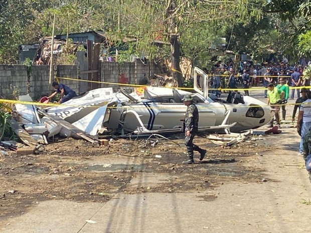 Fallece piloto en siniestro de helicóptero militar en Filipinas ảnh 1 Fallece piloto en siniestro de helicóptero militar en Filipinas ảnh 1