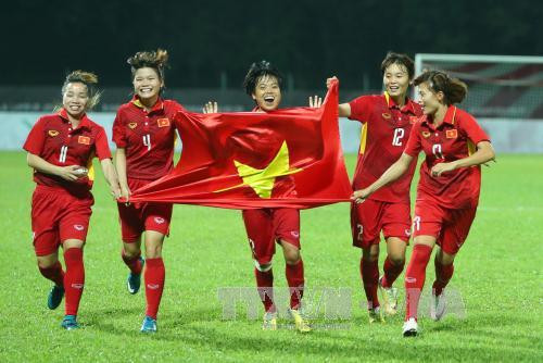 Selección femenina de fútbol de Vietnam asciende en ranking mundial ảnh 1 Selección femenina de fútbol de Vietnam asciende en ranking mundial ảnh 1