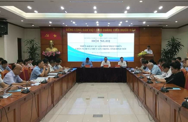 Debaten soluciones para desarrollo de ganadería y pesca de Vietnam en la nueva normalidad ảnh 1 Debaten soluciones para desarrollo de ganadería y pesca de Vietnam en la nueva normalidad ảnh 1