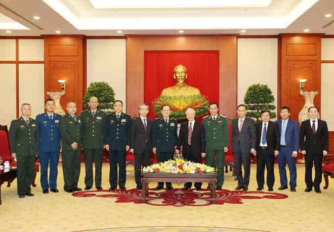 Aboga máximo dirigente partidista de Vietnam por fomento de relaciones con China ảnh 2 Aboga máximo dirigente partidista de Vietnam por fomento de relaciones con China ảnh 2