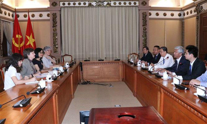 Ciudad Ho Chi Minh fortalece cooperación con UNICEF en cuidado de niños ảnh 1 Ciudad Ho Chi Minh fortalece cooperación con UNICEF en cuidado de niños ảnh 1