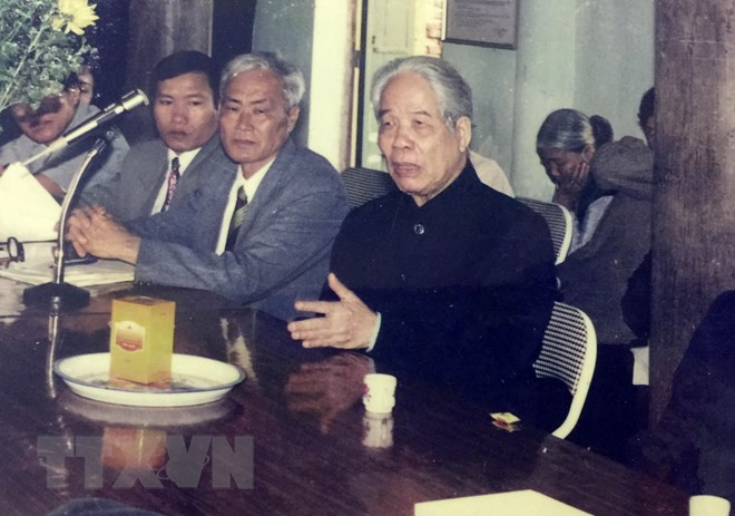 Exsecretario general del Partido Comunista de Vietnam Do Muoi: ejemplo brillante en el trabajo ảnh 1