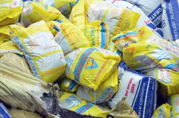 Valor de exportaciones de fertilizantes de Vietnam totaliza 210 millones de dólares ảnh 1