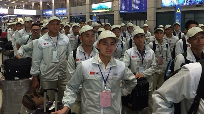 Más de 100 mil trabajadores vietnamitas laboran en el exterior ảnh 1 Más de 100 mil trabajadores vietnamitas laboran en el exterior ảnh 1
