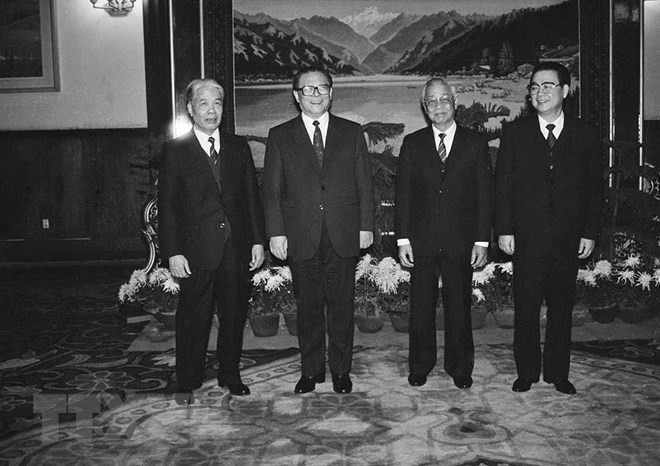 Rememoran atención a la diplomacia de Do Muoi, exsecretario general del Partido Comunista de Vietnam ảnh 1 Rememoran atención a la diplomacia de Do Muoi, exsecretario general del Partido Comunista de Vietnam ảnh 1