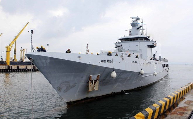 Buque de Brunei atraca en puerto de ciudad vietnamita ảnh 1 Buque de Brunei atraca en puerto de ciudad vietnamita ảnh 1