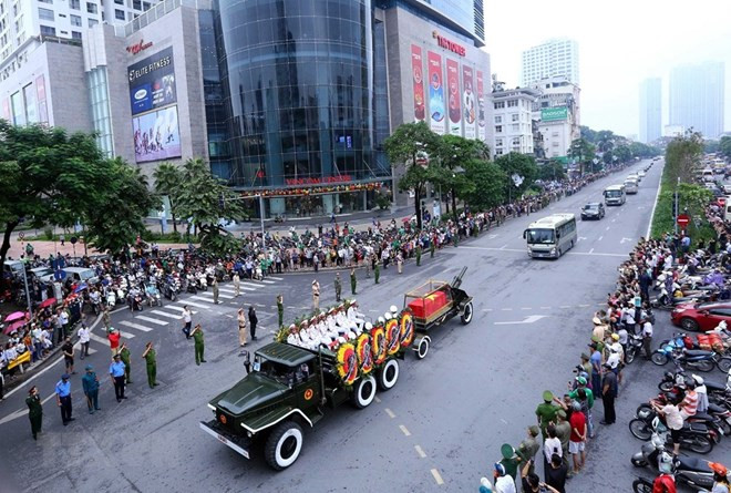 Comunidad internacional manifiesta solidaridad con Vietnam por el fallecimiento de presidente Tran Dai Quang ảnh 1 Comunidad internacional manifiesta solidaridad con Vietnam por el fallecimiento de presidente Tran Dai Quang ảnh 1