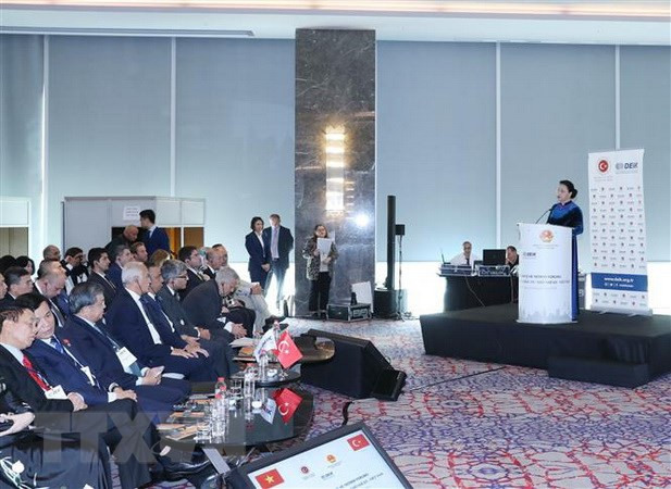 Presidenta del Parlamento de Vietnam estimula inversiones turcas ảnh 1 Presidenta del Parlamento de Vietnam estimula inversiones turcas ảnh 1