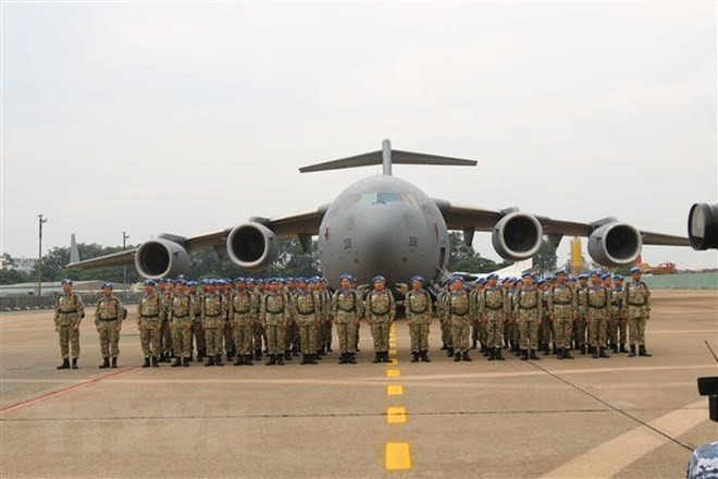 Soldados vietnamitas viajan a Sudán del Sur para misiones de paz ảnh 1