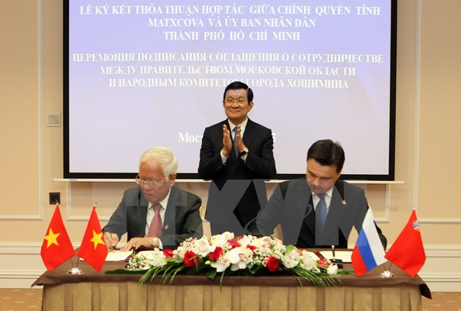 Robustecen cooperación entre localidades vietnamita y rusa ảnh 1 Robustecen cooperación entre localidades vietnamita y rusa ảnh 1