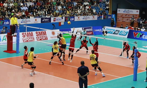 Arranca Campeonato de Voleibol de Clubes de Asia 2023 en provincia vietnamita ảnh 1