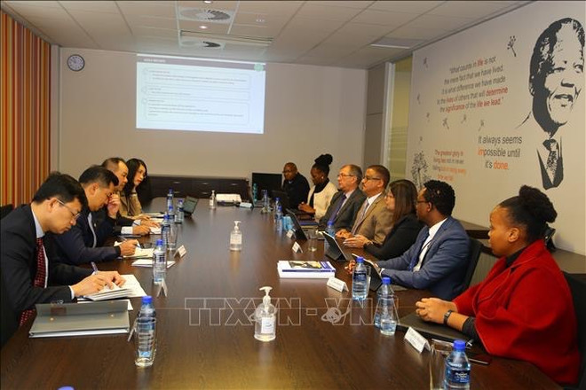 Vietnam y Sudáfrica intercambian experiencias de auditoría ảnh 1 Vietnam y Sudáfrica intercambian experiencias de auditoría ảnh 1