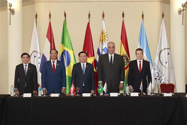 Intensifican nexos cooperativos Parlamentos de Vietnam y Mercosur ảnh 1 Intensifican nexos cooperativos Parlamentos de Vietnam y Mercosur ảnh 1