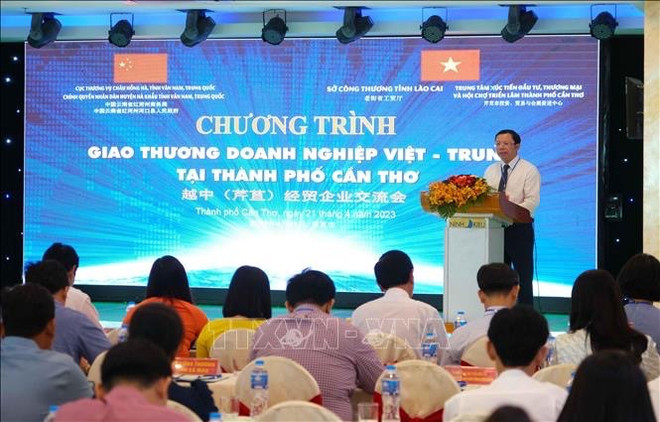 Promueven intercambio comercial entre localidades vietnamita y china ảnh 1 Promueven intercambio comercial entre localidades vietnamita y china ảnh 1