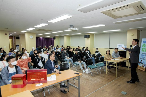 Mejoran conocimiento legal para empleados vietnamitas en Corea del Sur ảnh 1 Mejoran conocimiento legal para empleados vietnamitas en Corea del Sur ảnh 1