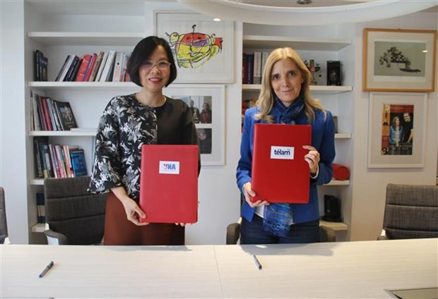 VNA y Télam firman acuerdo de cooperación profesional ảnh 2 VNA y Télam firman acuerdo de cooperación profesional ảnh 2