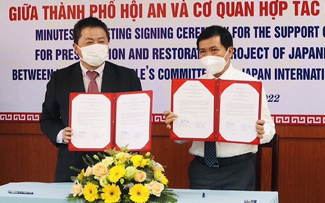 Japón apoya la restauración de monumento histórico de Vietnam ảnh 1 Japón apoya la restauración de monumento histórico de Vietnam ảnh 1