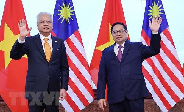 Primer ministro de Malasia concluye su visita oficial a Vietnam ảnh 1 Primer ministro de Malasia concluye su visita oficial a Vietnam ảnh 1