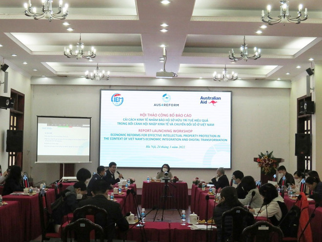 Presentan informe de protección de propiedad intelectual en Vietnam ảnh 2 Presentan informe de protección de propiedad intelectual en Vietnam ảnh 2