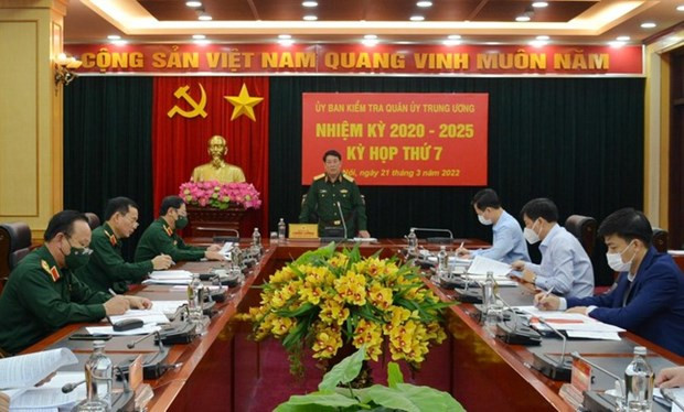 Comisión Militar Central del Partido Comunista de Vietnam debate medidas disciplinarias ảnh 1 Comisión Militar Central del Partido Comunista de Vietnam debate medidas disciplinarias ảnh 1