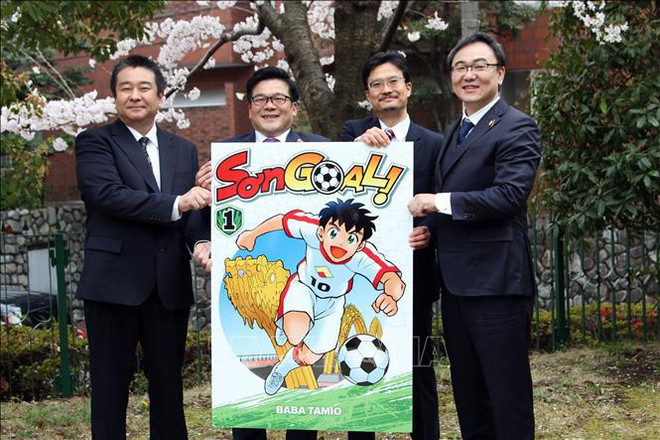 Editorial japonés publica primer manga sobre fútbol vietnamita ảnh 1 Editorial japonés publica primer manga sobre fútbol vietnamita ảnh 1