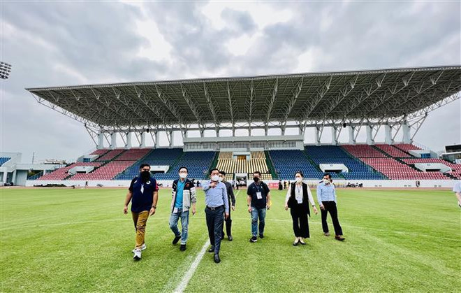 Representantes de la ASEAN destacan preparativos de Vietnam para SEA Games 31 ảnh 1