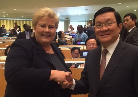 Actividades del presidente vietnamita en marco de Cumbre de ONU ảnh 1 Actividades del presidente vietnamita en marco de Cumbre de ONU ảnh 1