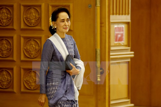 Partido gobernante en Myanmar propone nuevo cargo para Aung San Suu Kyi ảnh 1 Partido gobernante en Myanmar propone nuevo cargo para Aung San Suu Kyi ảnh 1